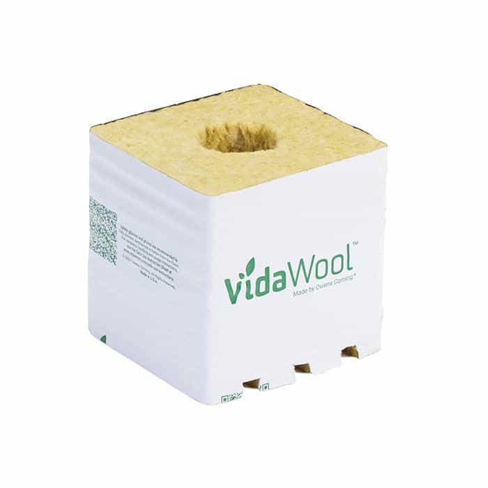 VidaWool Block 64 4x4x4 With Hole Case of 144