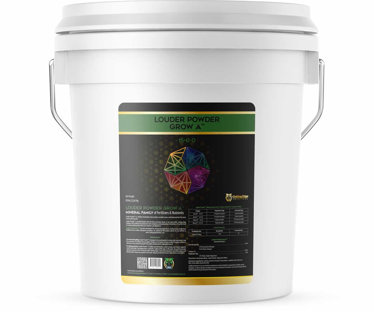 Louder Powder Grow A (15-0-0) 50lb Bucket *
