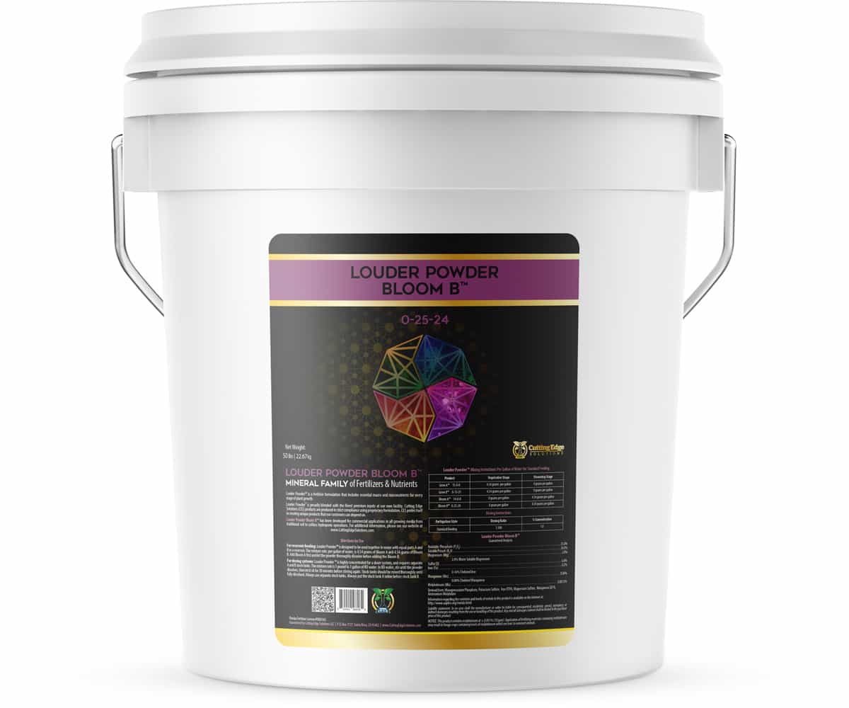 Louder Powder Bloom B (0-25-24) 50lb Bucket *