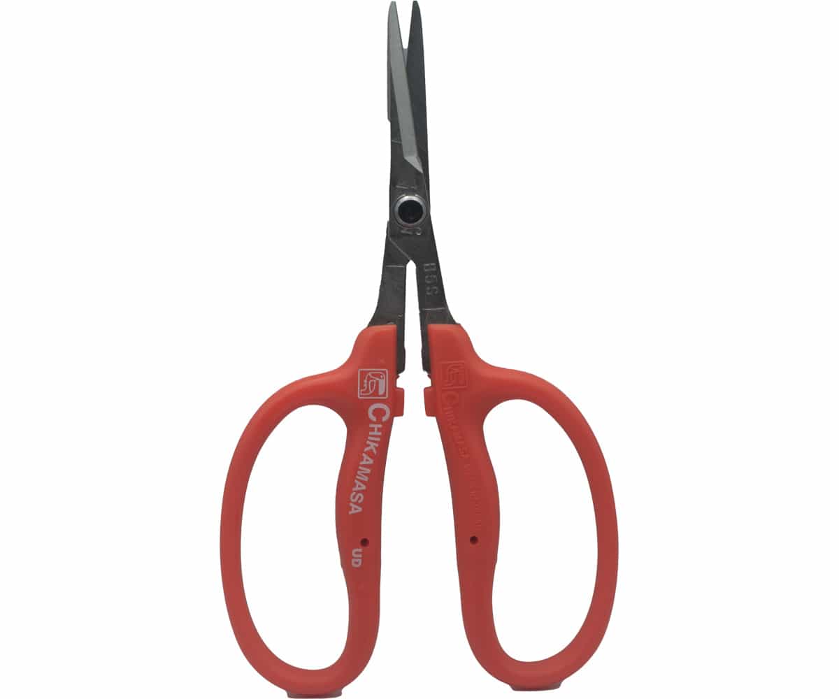 Chikamasa B500SLF Scissors, Slanted Blade, Fluorine/SS/EL