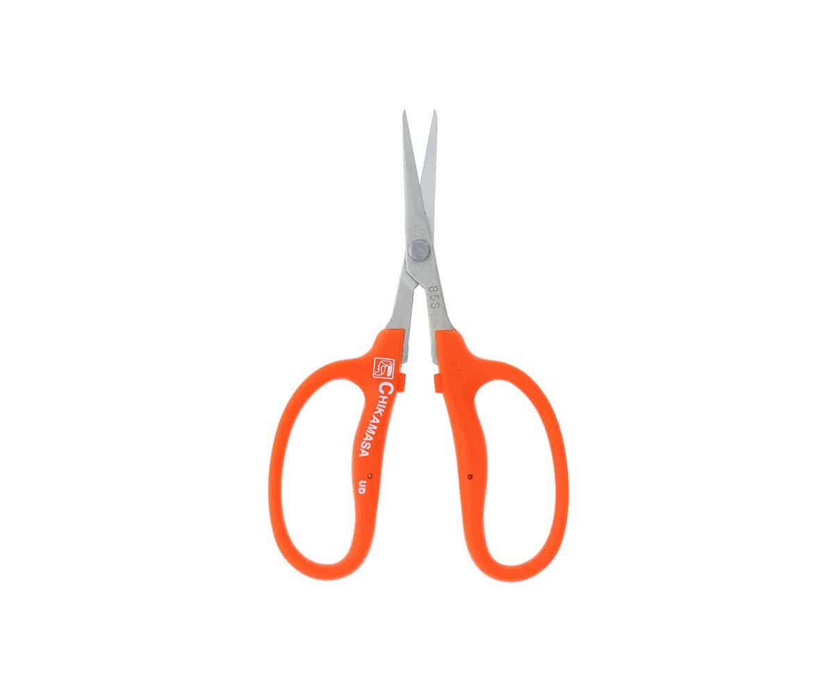 Chikamasa B500SRF Scissors, Curved Blade, Fluorine/SS/EL