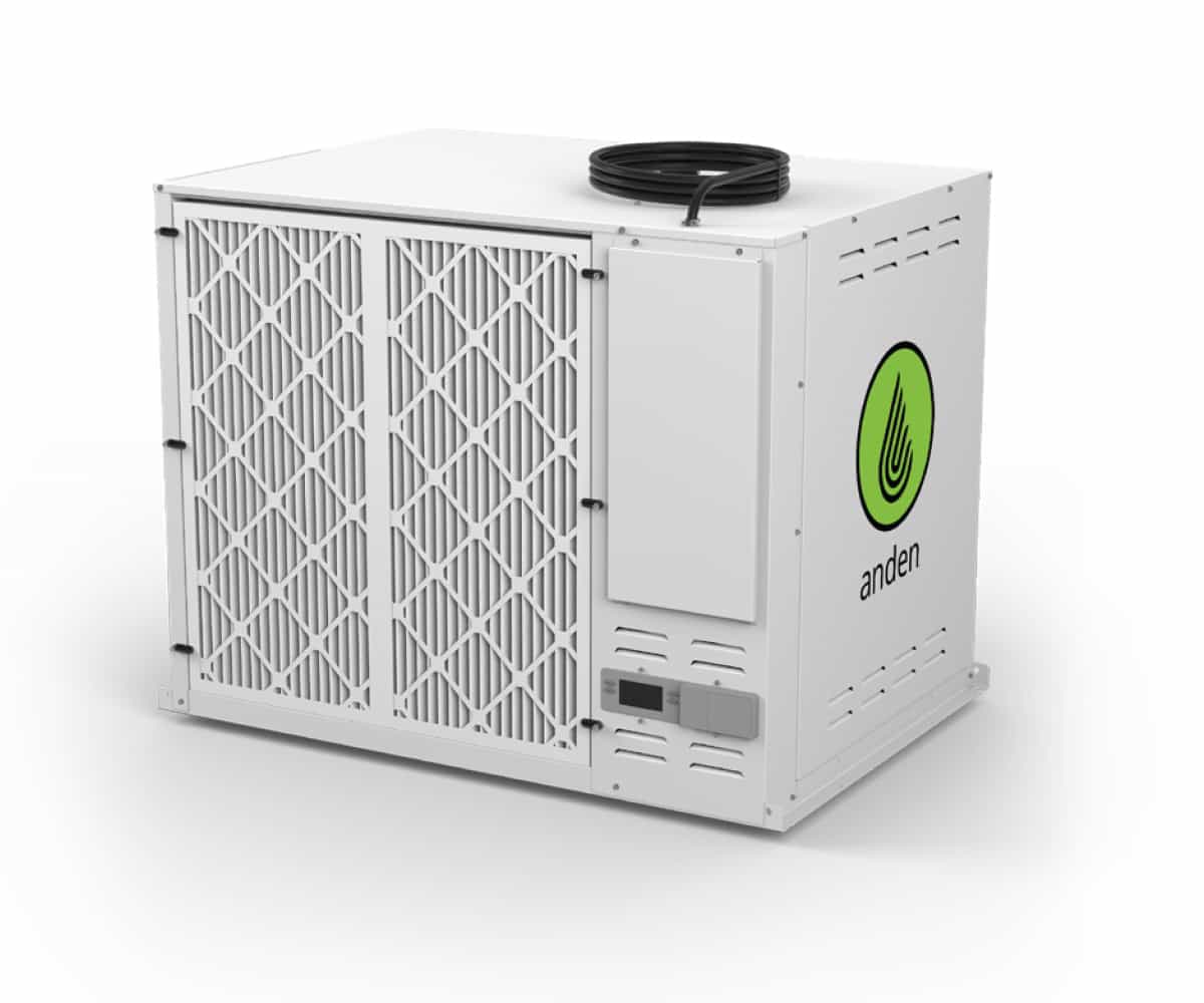 Anden Industrial Dehumidifier, 710 Pints/Day, 277v *