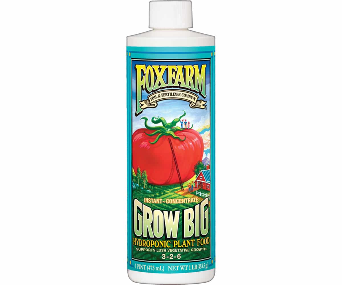 FoxFarm Grow Big® Hydro Liquid Concentate, 1 pt