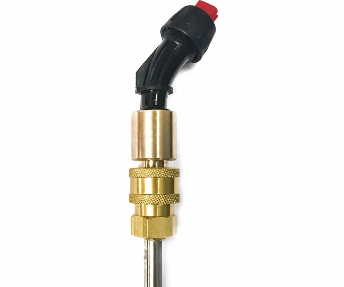 FlowZone Quick-Connect to 110˚ TeeJet Nozzle Adapter *