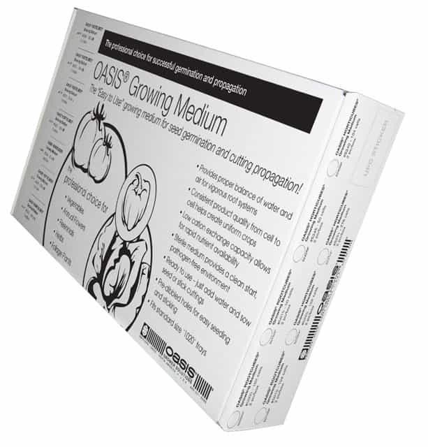 Oasis Hobby Hydro Rootcubes, 1.5", case of 20 50-Cell Sheets