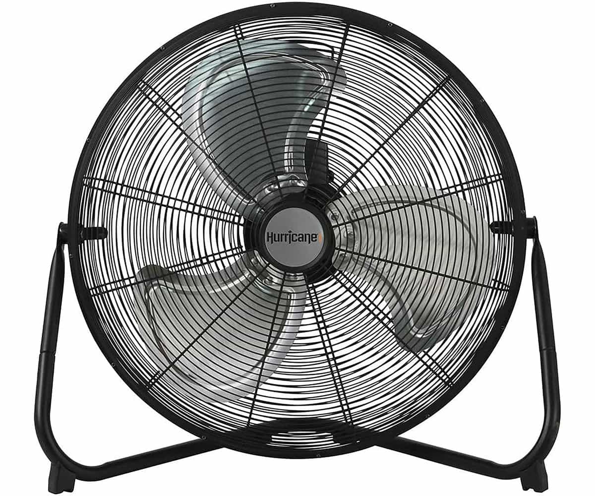 Hurricane Pro High Velocity Metal Floor Fan 20 in *
