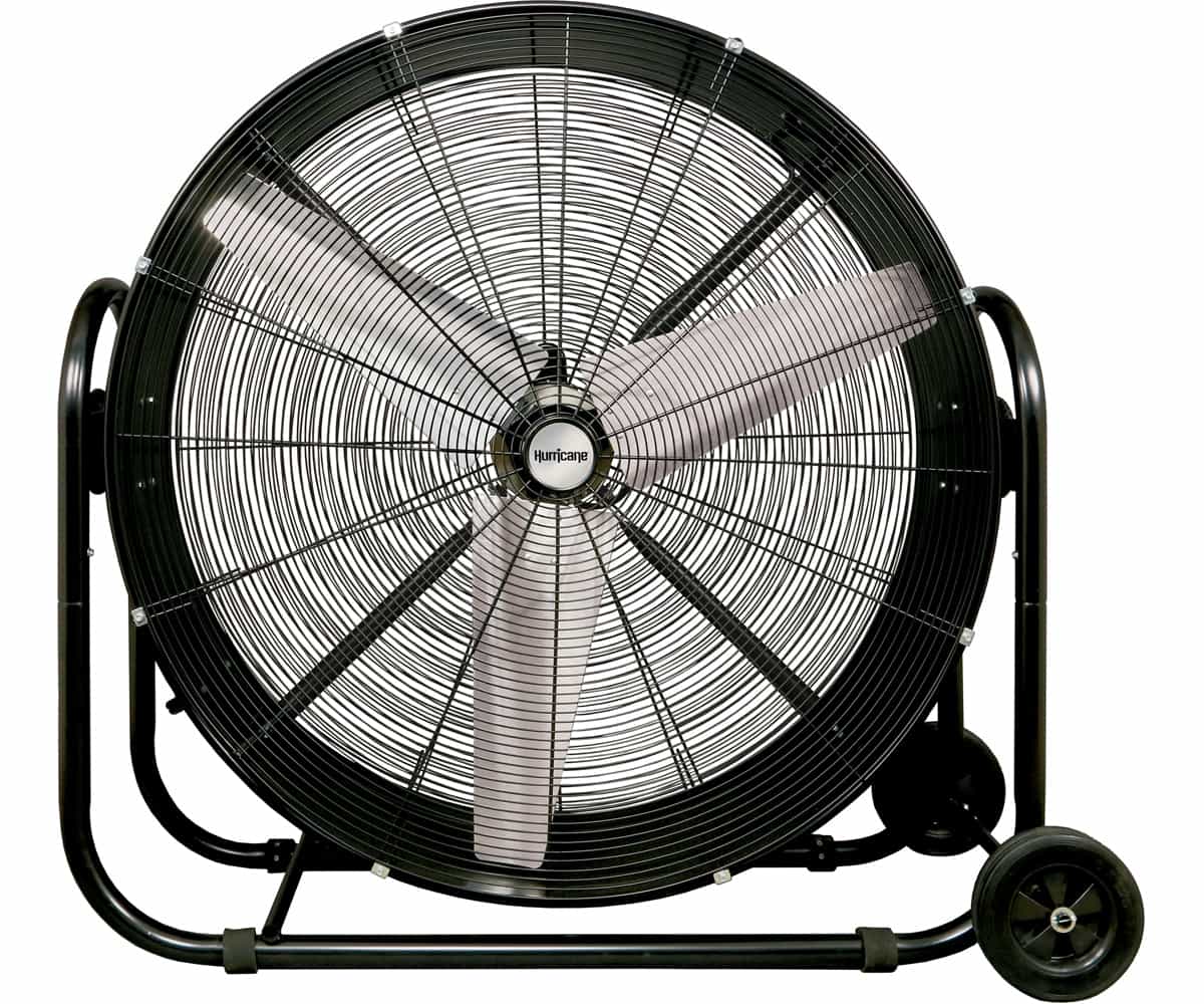Hurricane Pro Heavy Duty Adjustable Tilt Drum Fan 42 in *