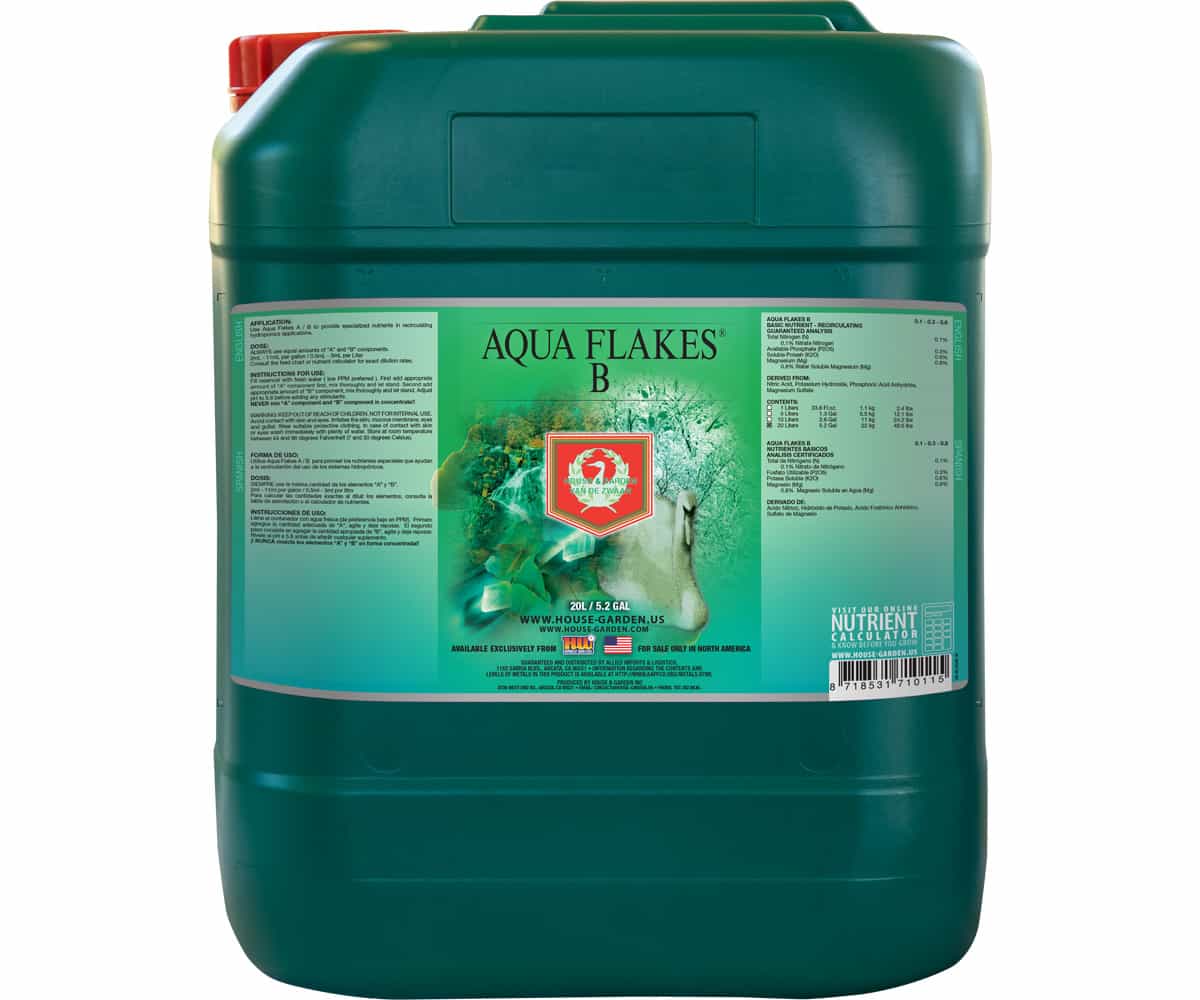 House & Garden Aqua Flakes B, 20 Liters *