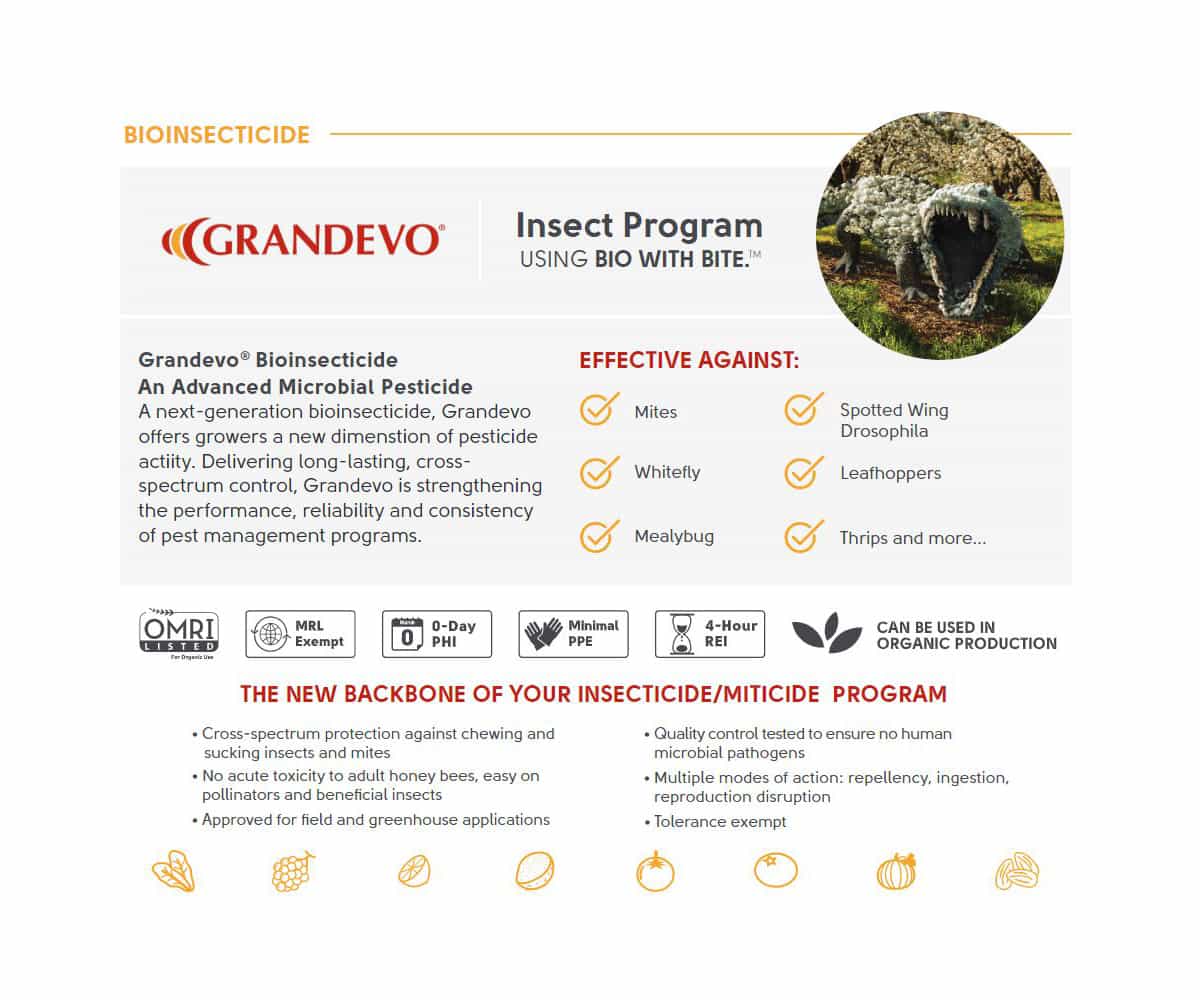 Marrone Bio Grandevo CG®Bioinsecticide  10 POUND *