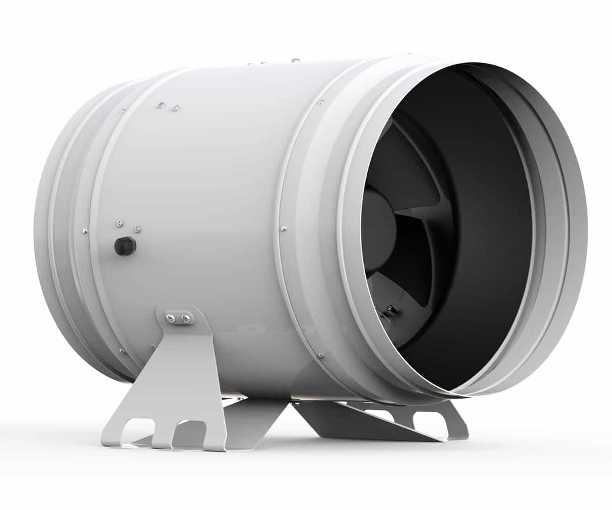 JETFAN Mixed-Flow Digital Fan, 12", 1628 CFM