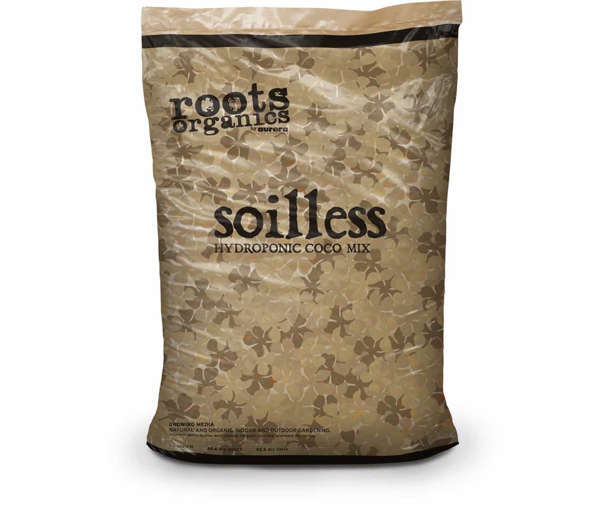 Roots Organics Soilless Hydroponic Coco Media, 1.5 cu ft