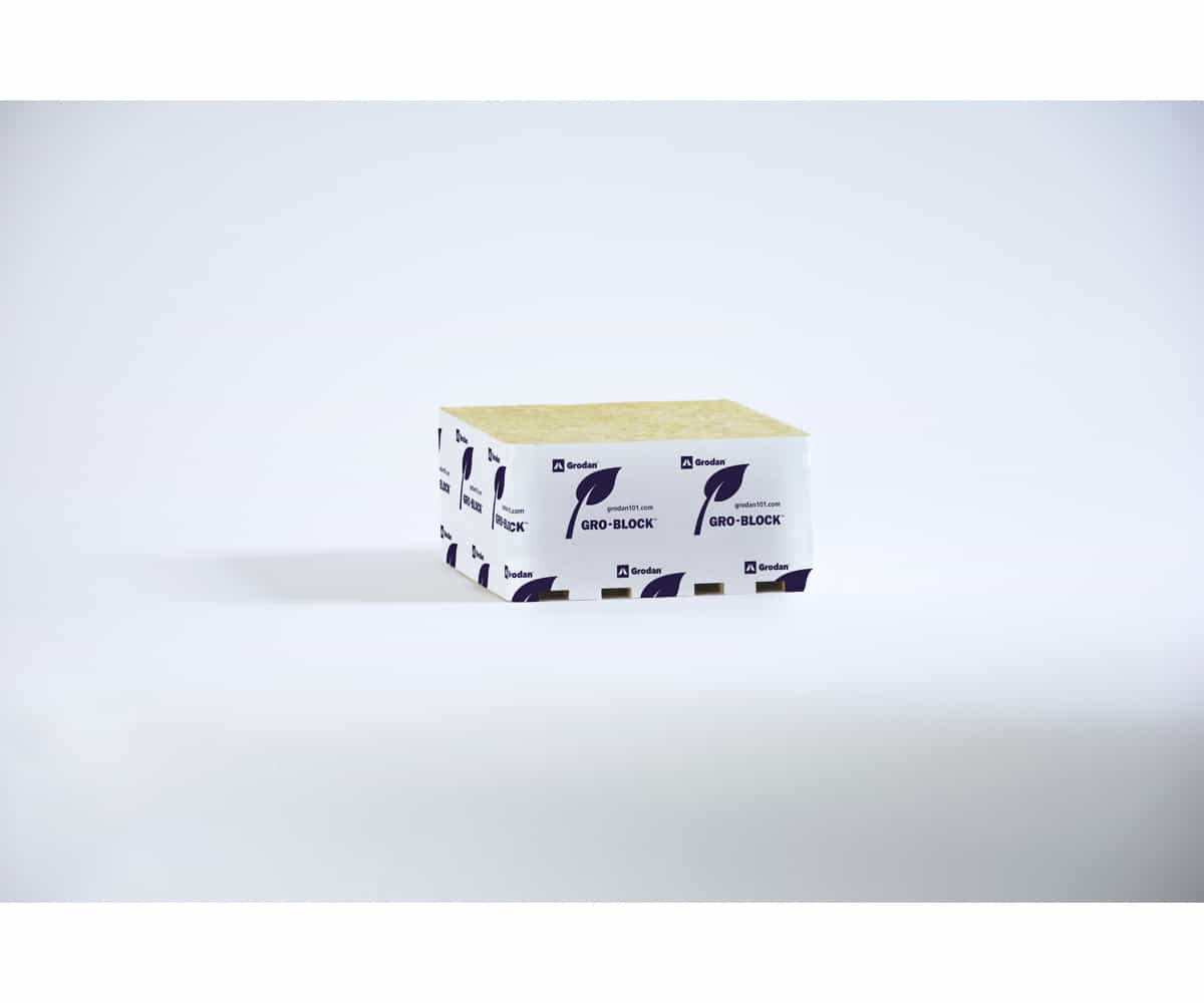 Grodan GR40 Uniblock 8”x8”x4” Baby Mama, case of 36 *