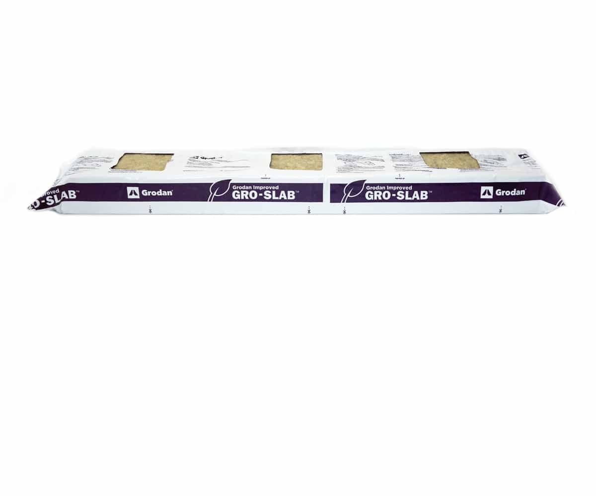 Grodan Improved Gro-Slab 36x6x3 w/ 3-4x4 pre-cut holes *