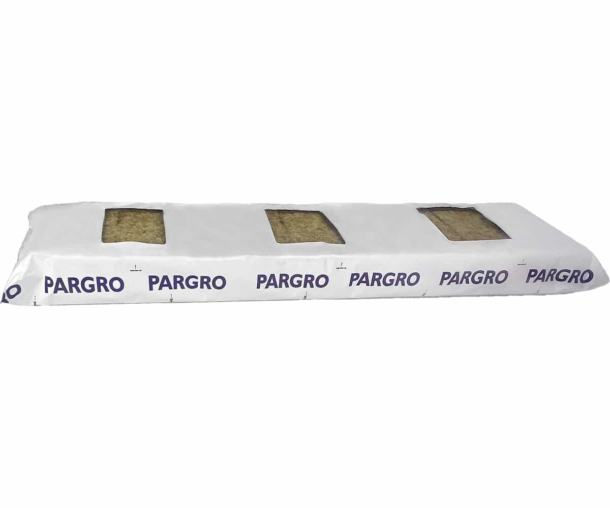 Pargro Slab 36" x 8" x 3", w/3- 10 x 10 precut holes, bag of 12