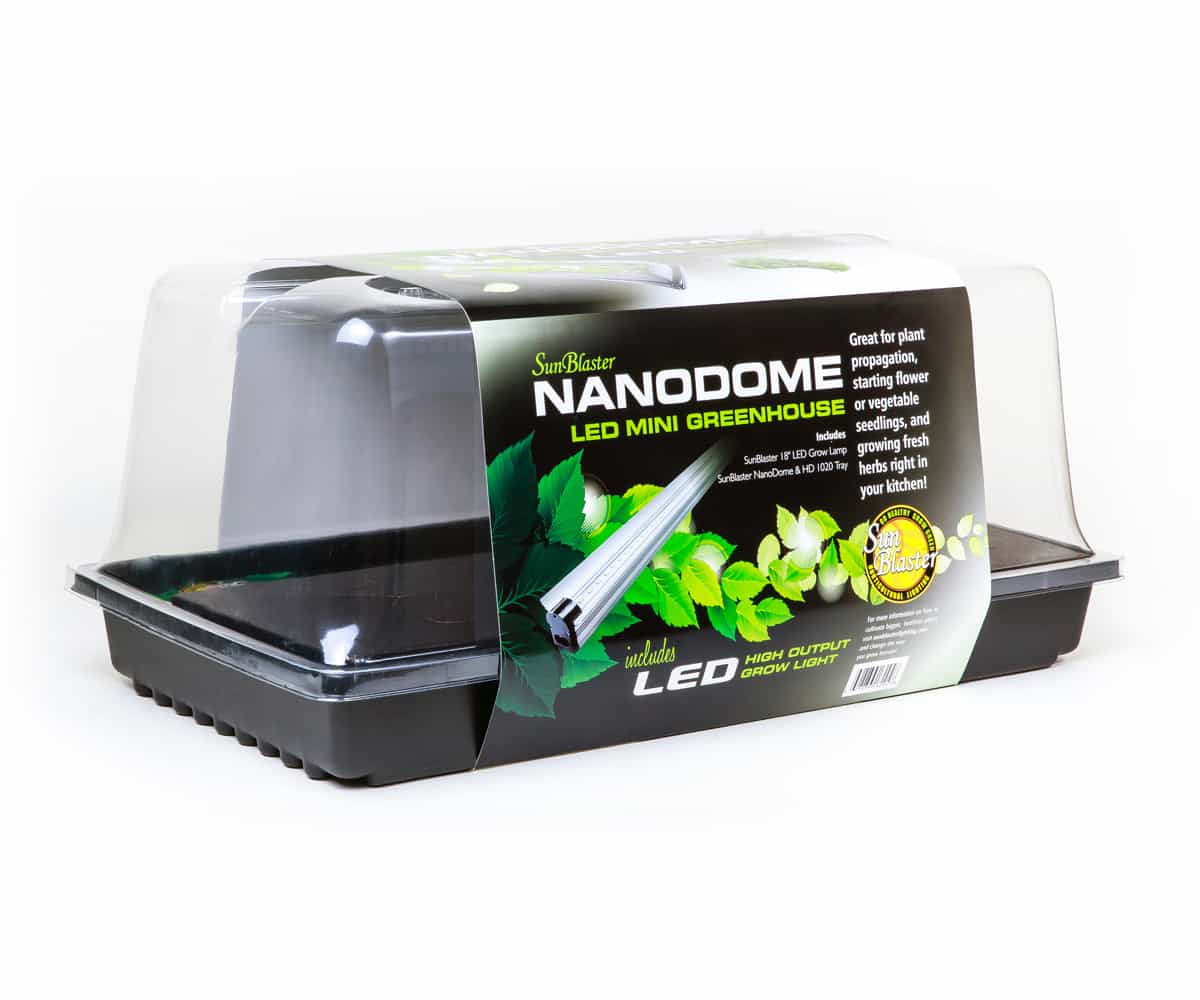 SunBlaster LED Mini Greenhouse Kit