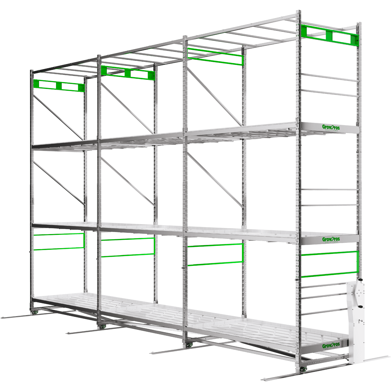 Hydroponic mobile Multi-Tier Rolling Racks Stainless Sturdyclose menu icon