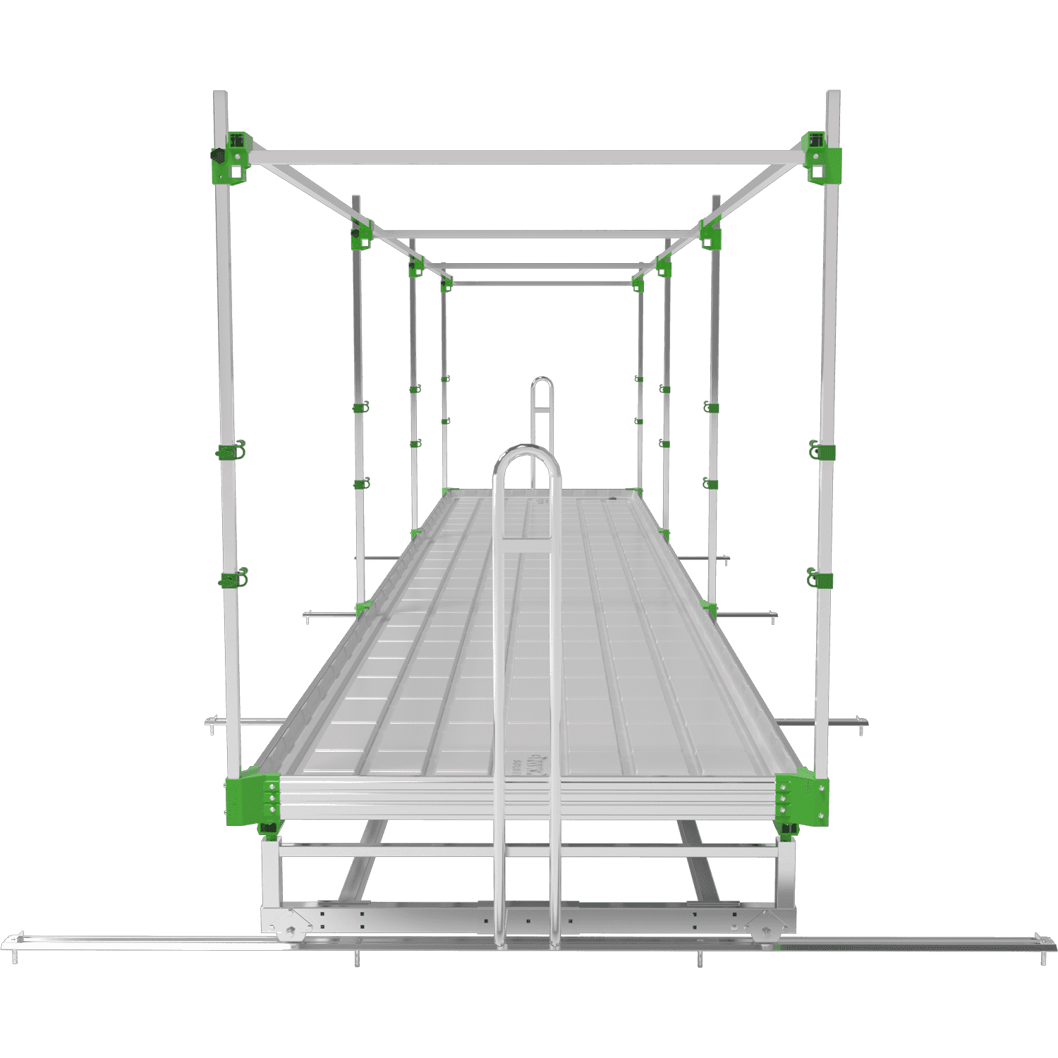 V-track Rolling Benches sturdy Grow Tray Stands flood Table