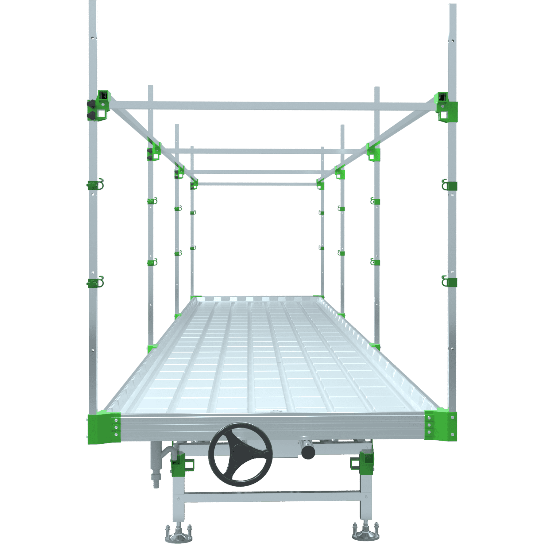 Grow Rolling Benches Stainless Steel