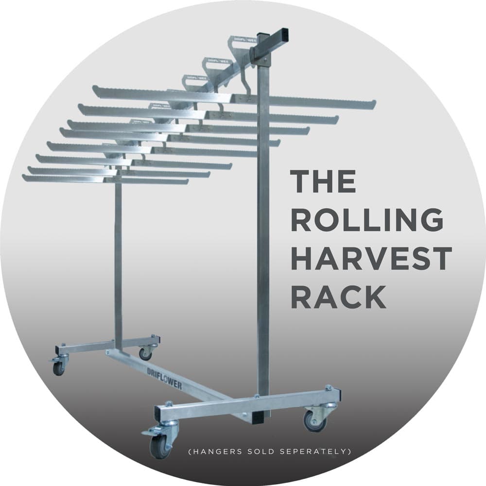 Rolling Harvest Rack w/ 90" Stick — product photo