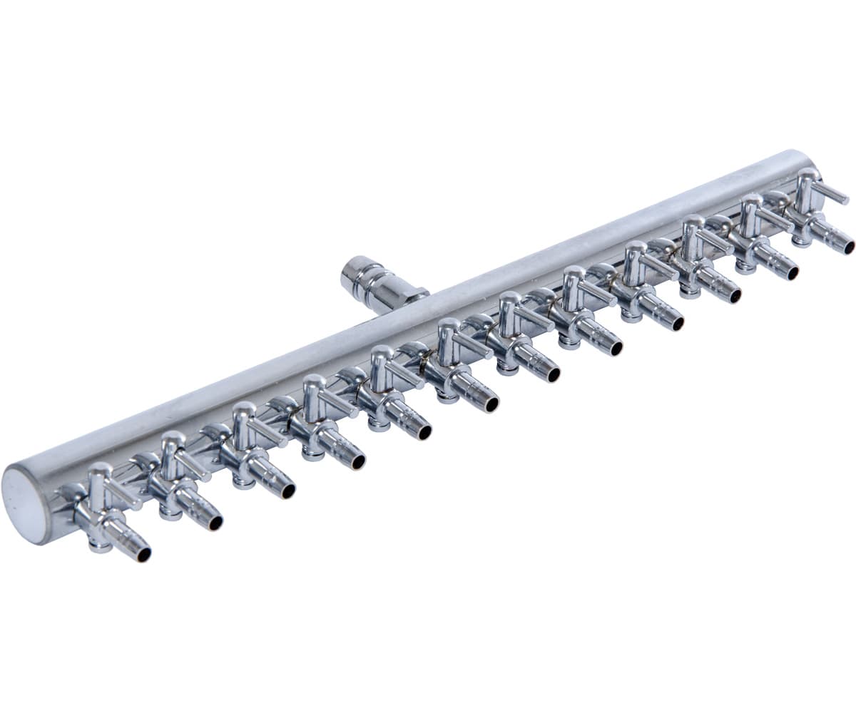 Active Aqua 12-Outlet Metal Air Manifold — product photo