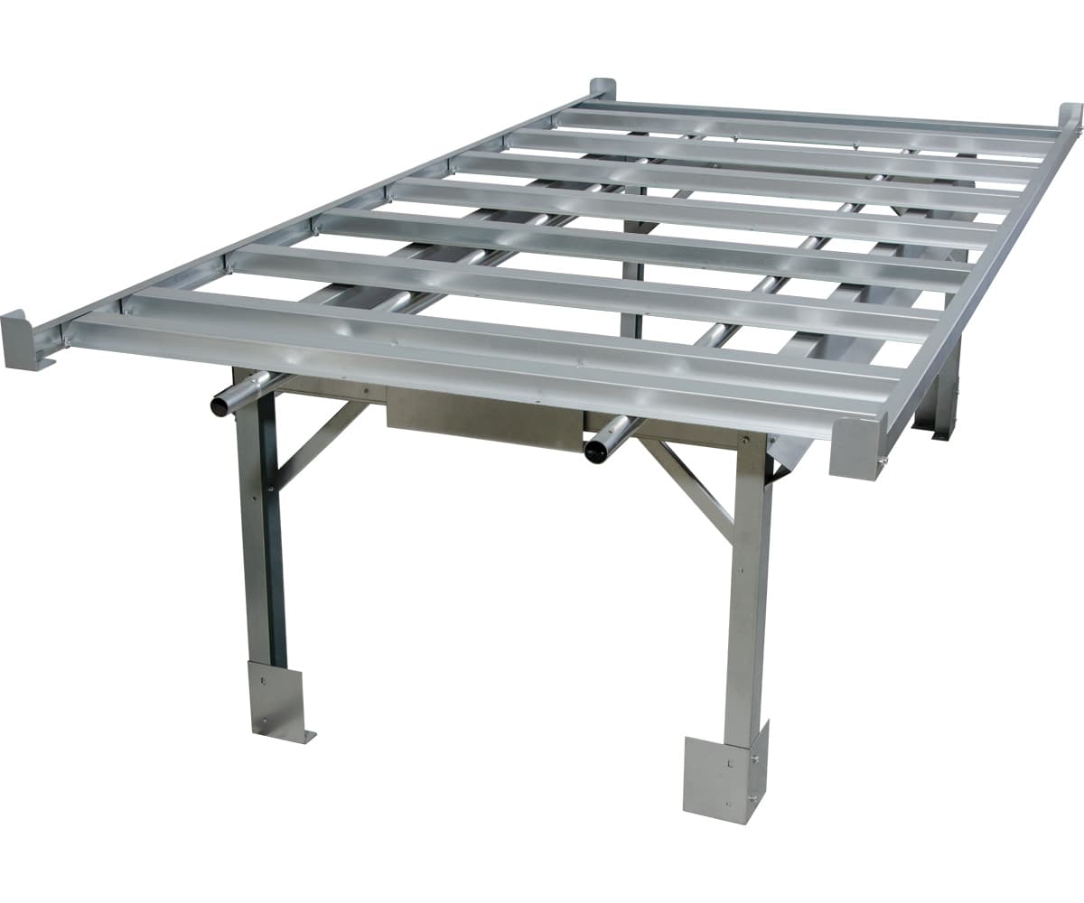Active Aqua 4' X 8' Rolling Bench System — photo 1 of 2