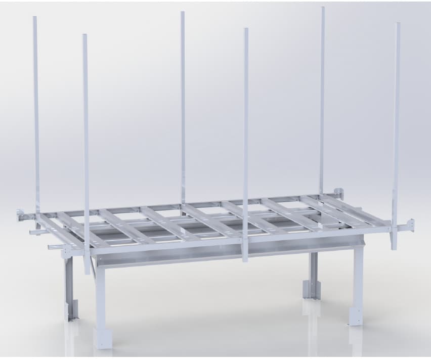 Rolling Bench Trellis Support Kit * — product photo