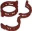 Mega Twine Clips, 25 mm, Terracotta, 100 pack — product photo