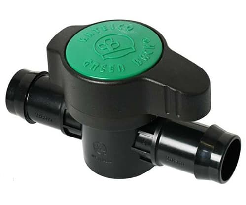 American Hydroponics Ball Valve, 1/2", pack of 10 — product photo