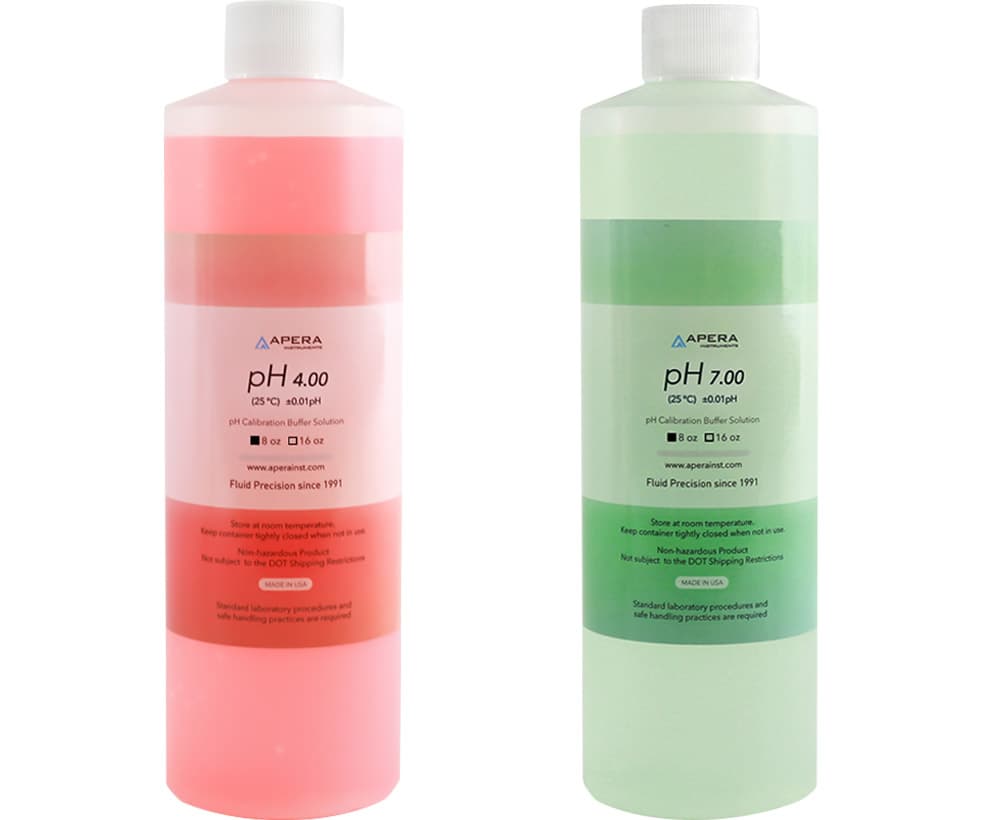 Apera pH calibration kit (pH 4/7, 8oz. each) * — product photo
