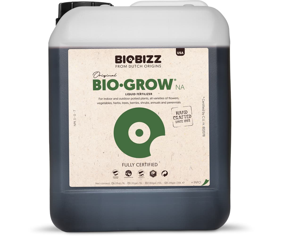BioBizz Bio-Grow 5L CA and OR only * — product photo