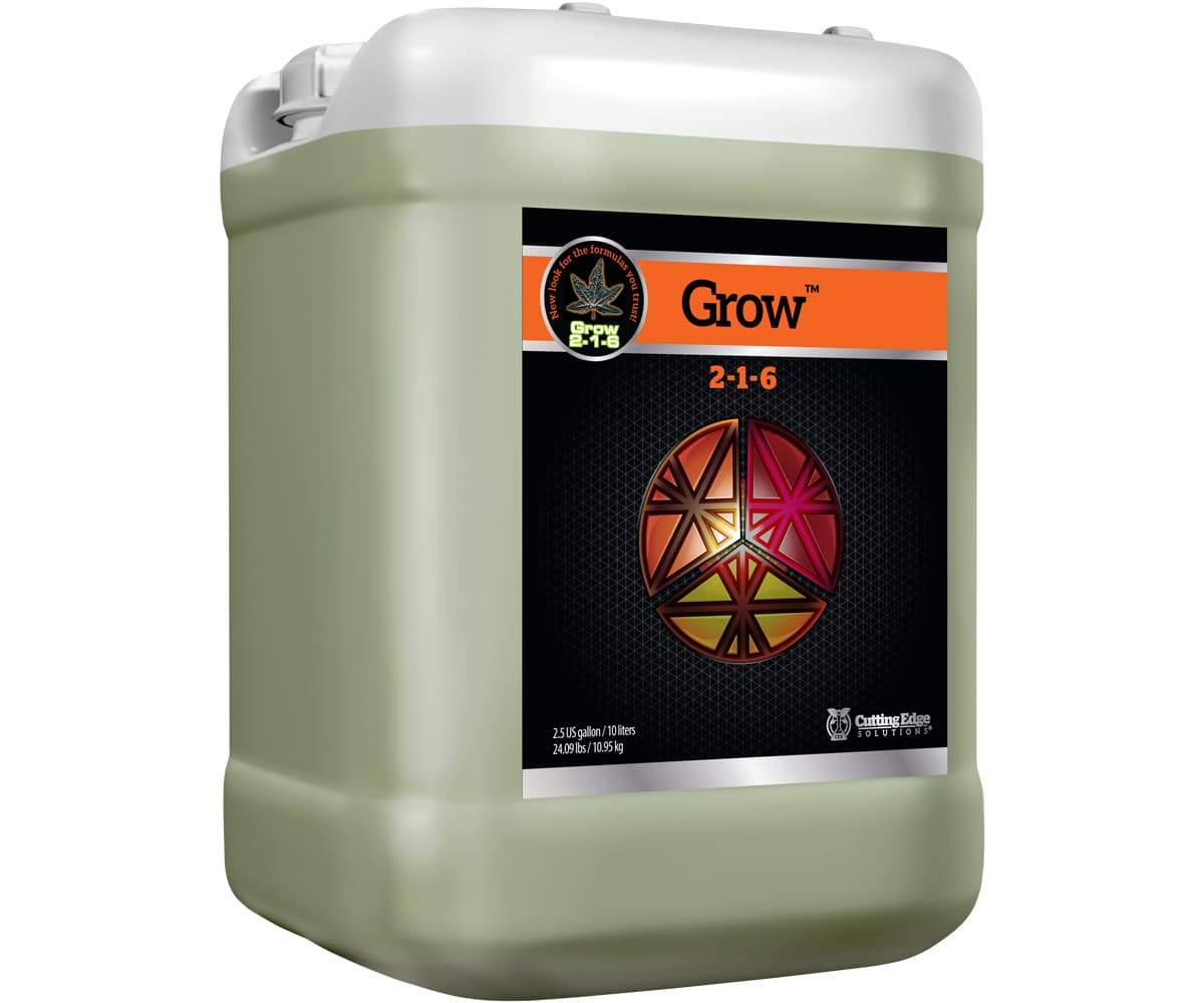 Cutting Edge Solutions Grow, 2.5 gal — product photo