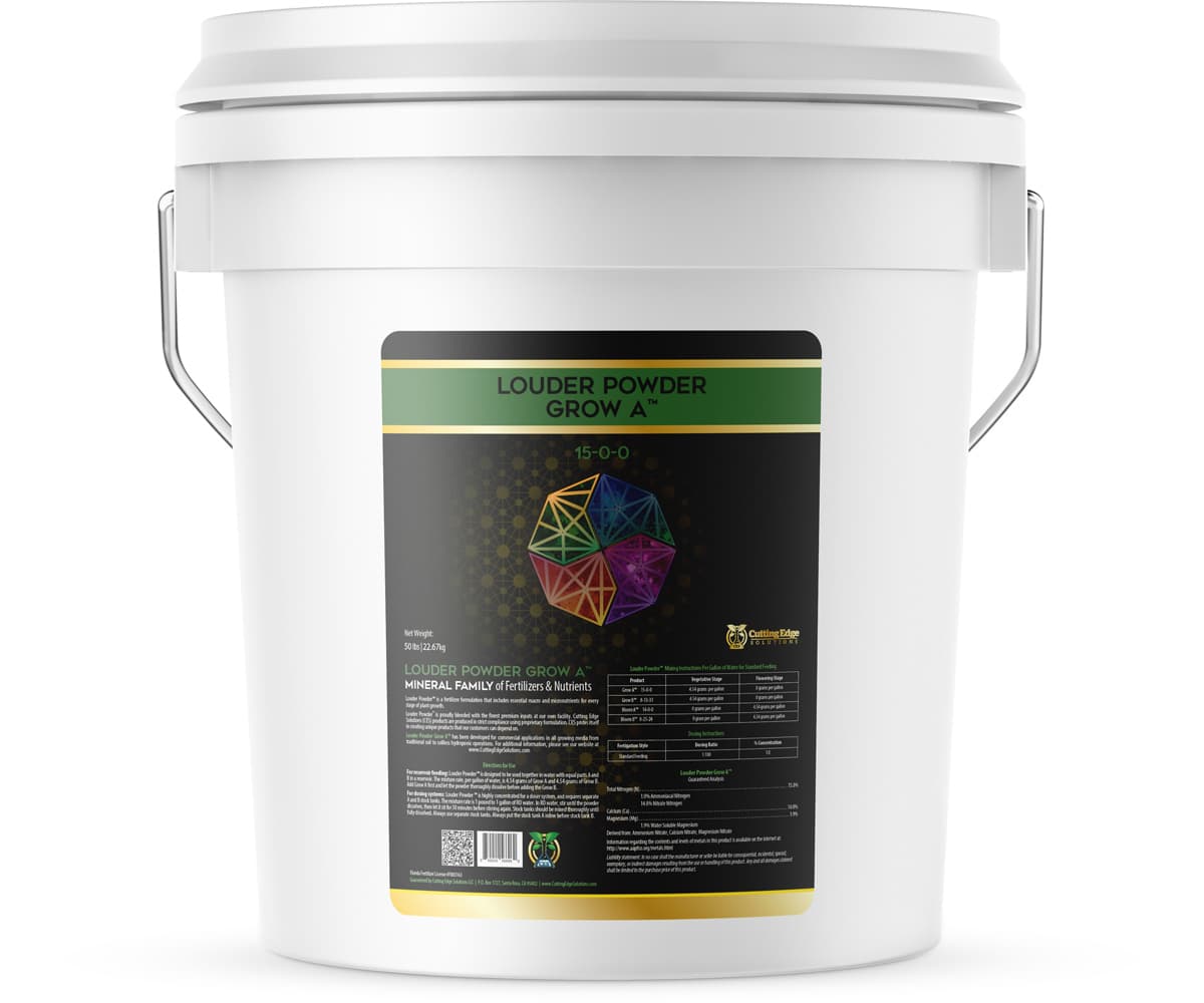 Louder Powder Grow A (15-0-0) 50lb Bucket * — product photo