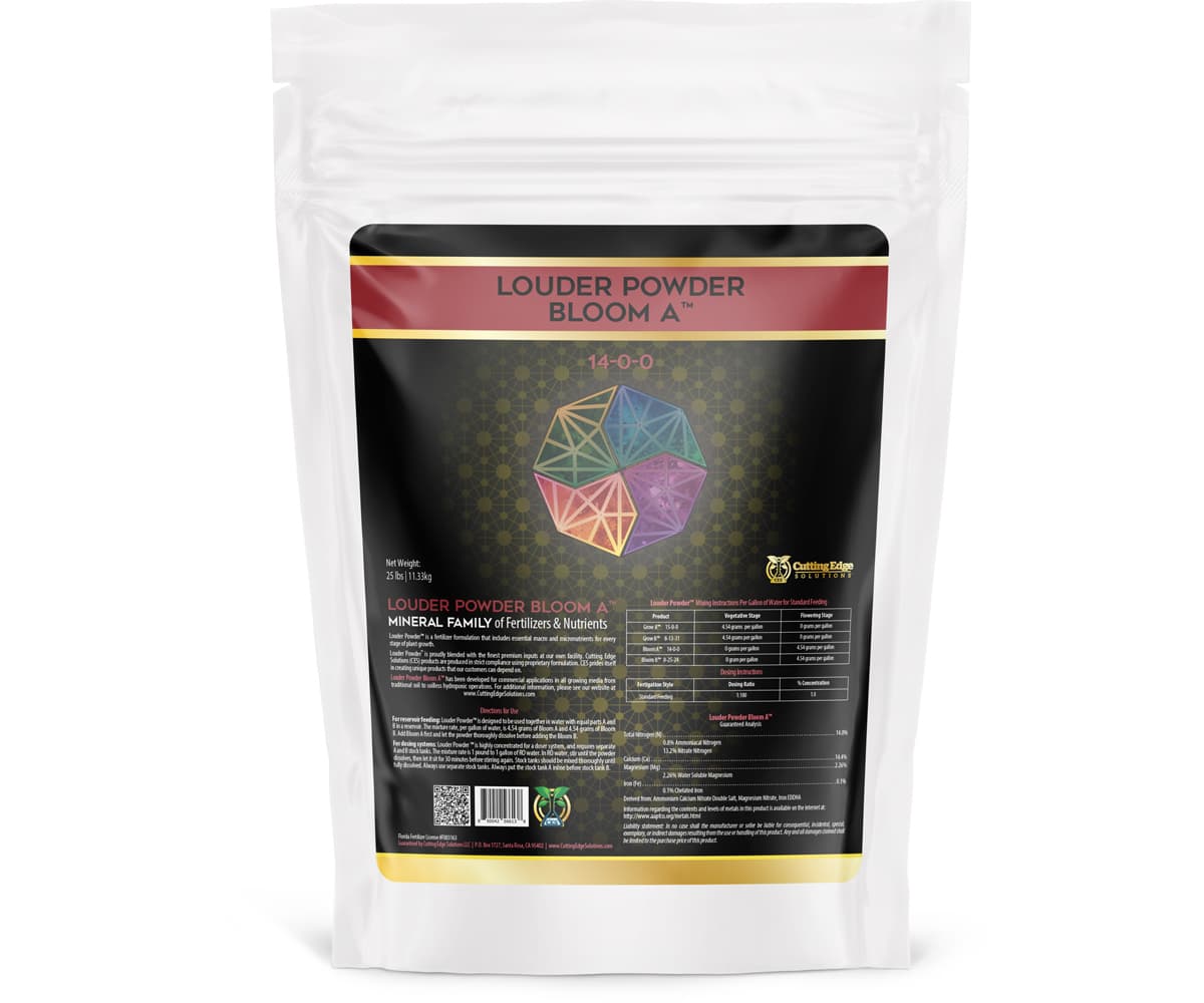 Cutting Edge Solutions Louder Powder Bloom A (14-0-0), 25 lb Bag — product photo