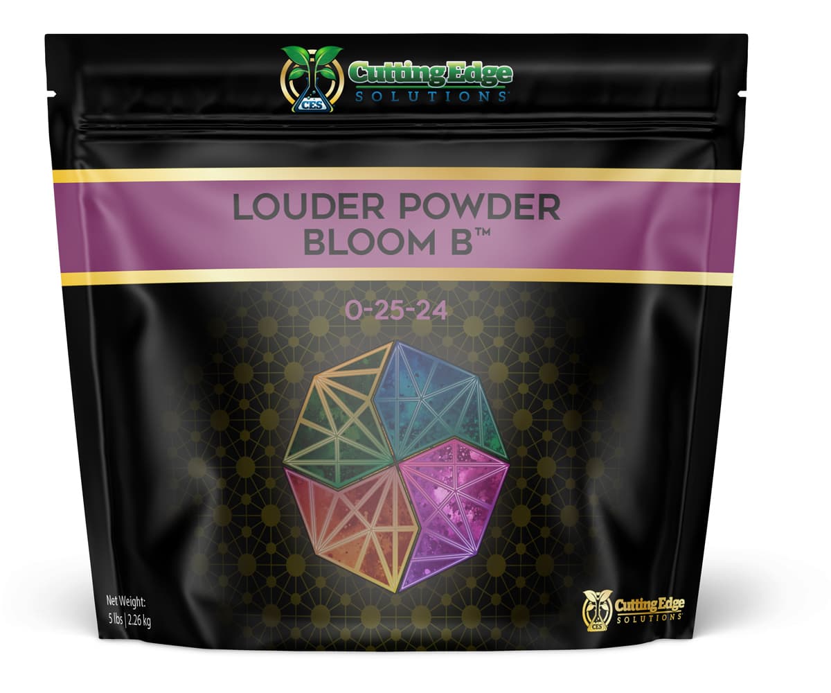 Cutting Edge Solutions Louder Powder Bloom B (0-25-24), 5 lb Bag — product photo