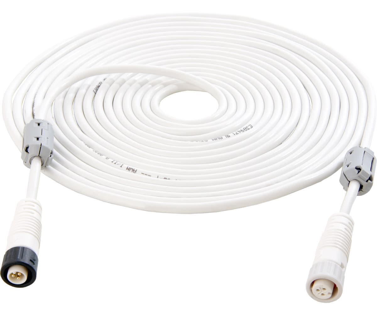 20' Mini 3P(M) to Mini 3P(F) WT data link cable, IP65, RF * — product photo