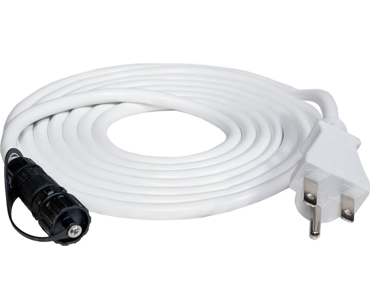 PHOTOBIO VP White Cable Harness, 18AWG, 208-240V, 6-15P, 10' — product photo