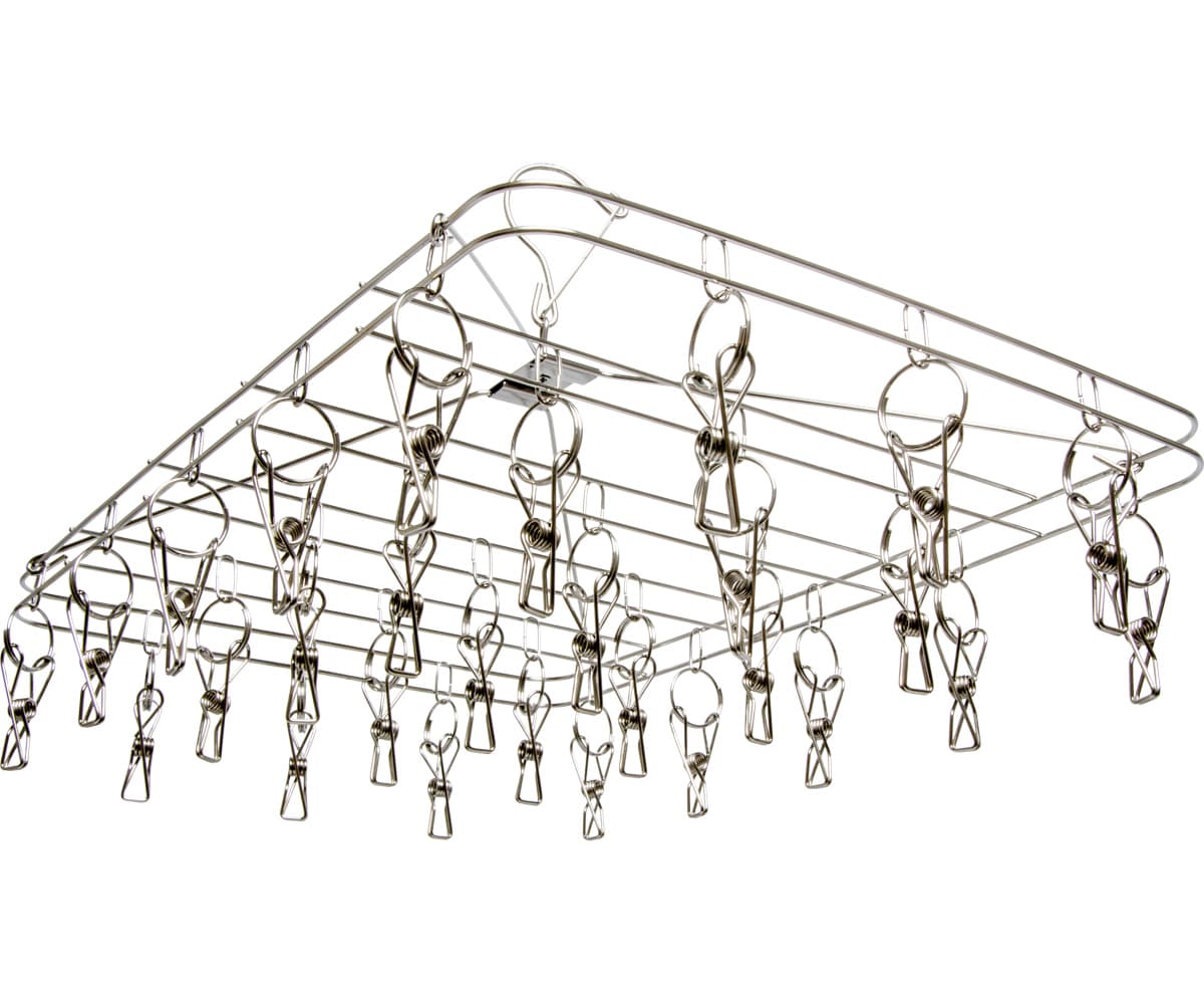 STACK!T 28 Clip Stainless Steel Drying Rack — product photo
