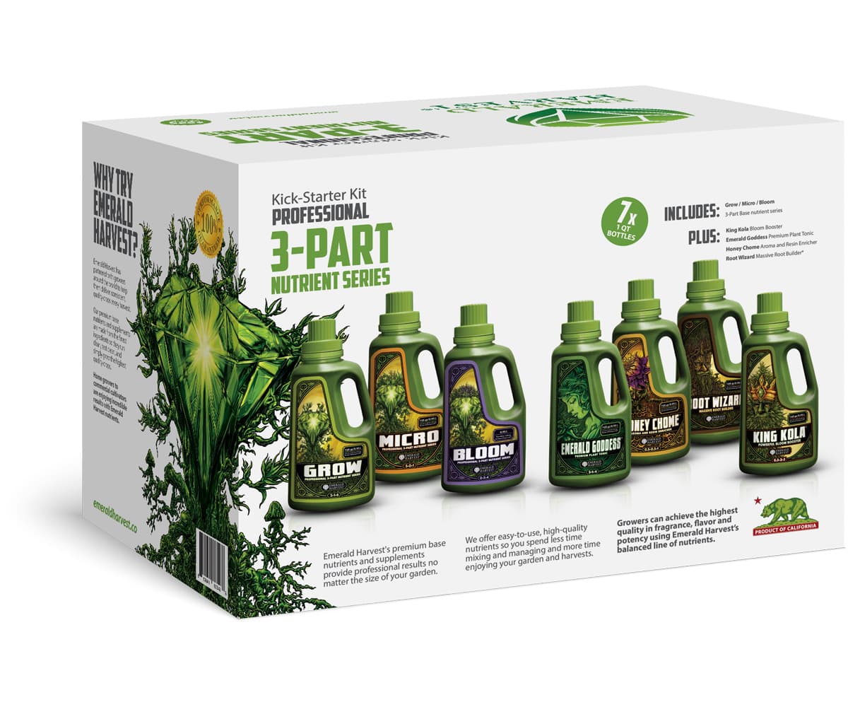 Emerald Harvest Kick-Starter Kit 3-Part Base 1 qt-03 (NM/PA) * — product photo