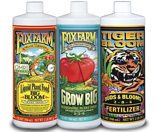 FoxFarm Hydro Formula Nutrients Trio, 3 qts — product photo