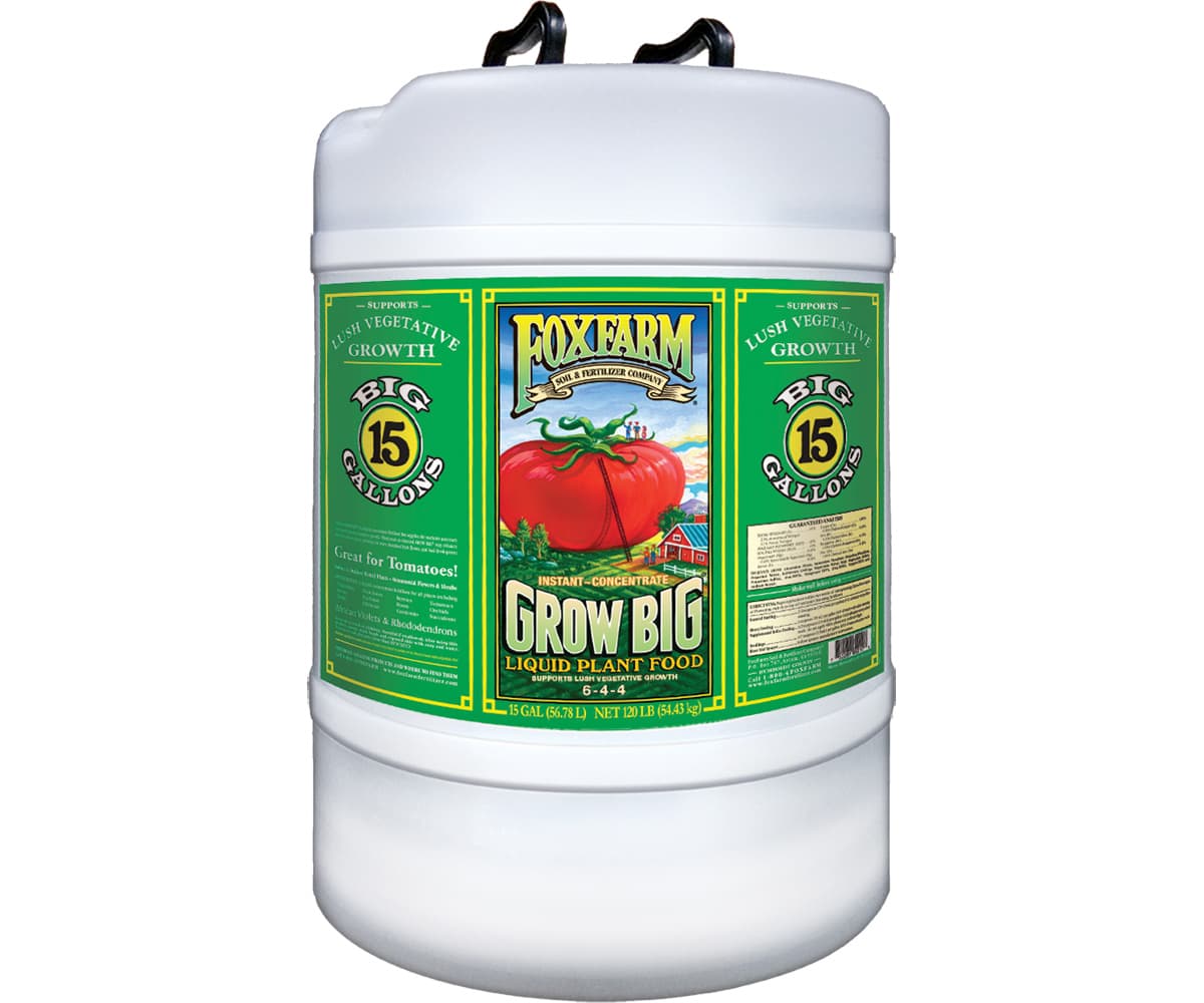 FoxFarm Grow Big&reg; Liquid Concentrate, 15 gal — product photo