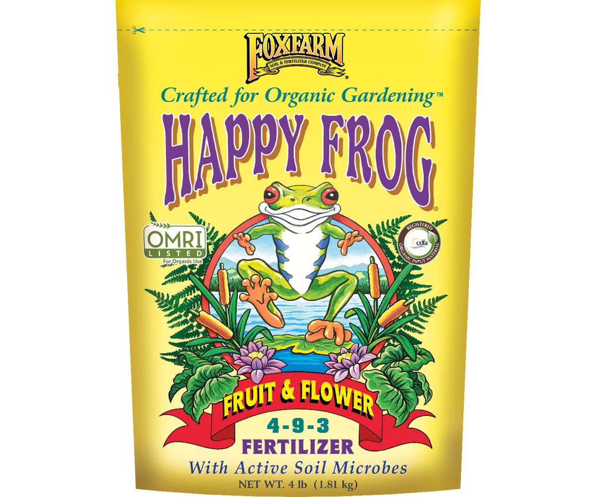 FoxFarm Happy Frog&reg; Fruit & Flower Fertilizer, 4 lb bag — product photo