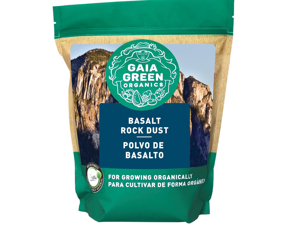 Gaia Green - Basalt Rock Dust 2kg U.S. (NA02) Pouch * — product photo