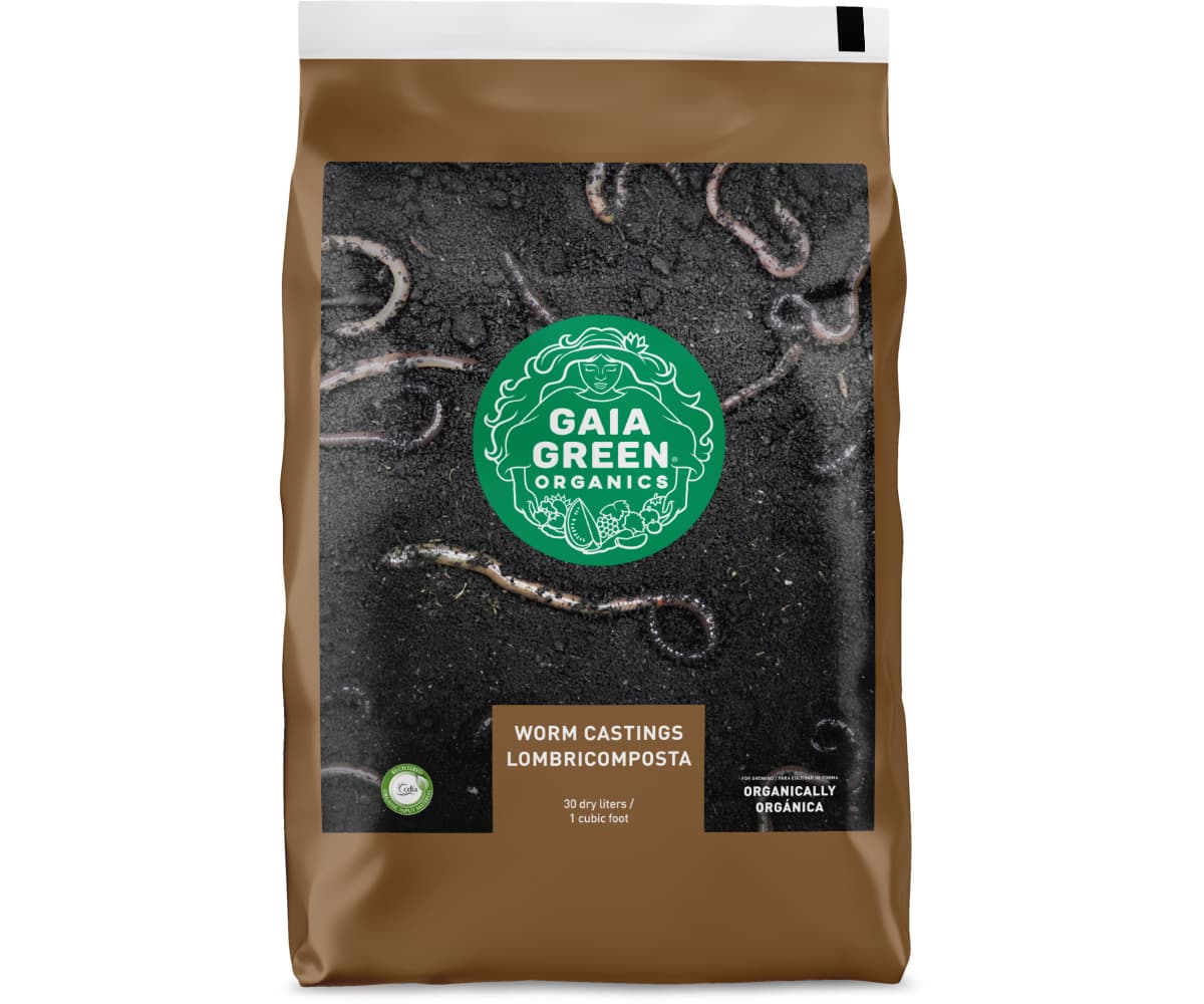 Gaia Green Organics Worm Castings, 30L — product photo