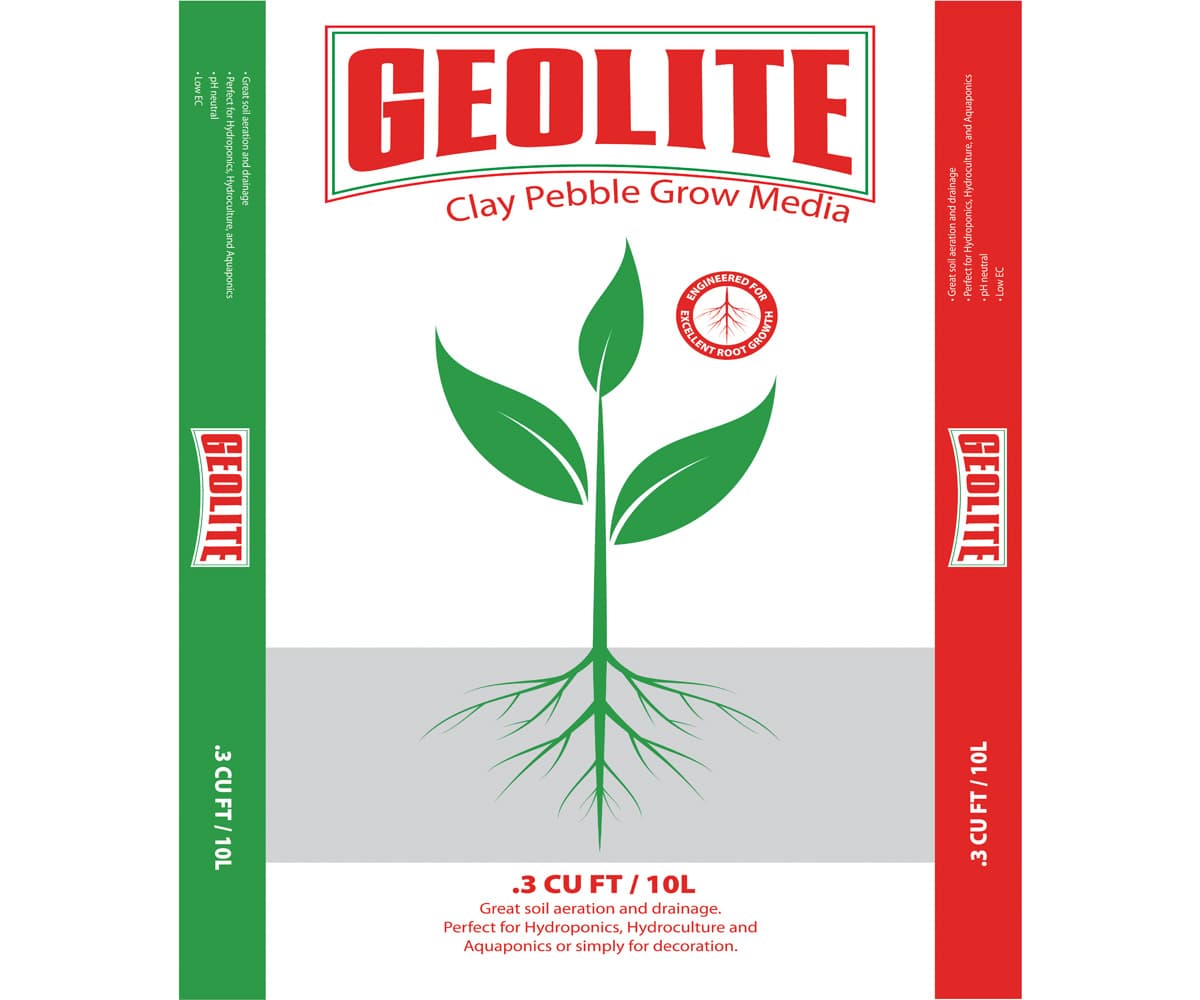 GEOLITE Clay Pebble Grow Media, 10 L — product photo