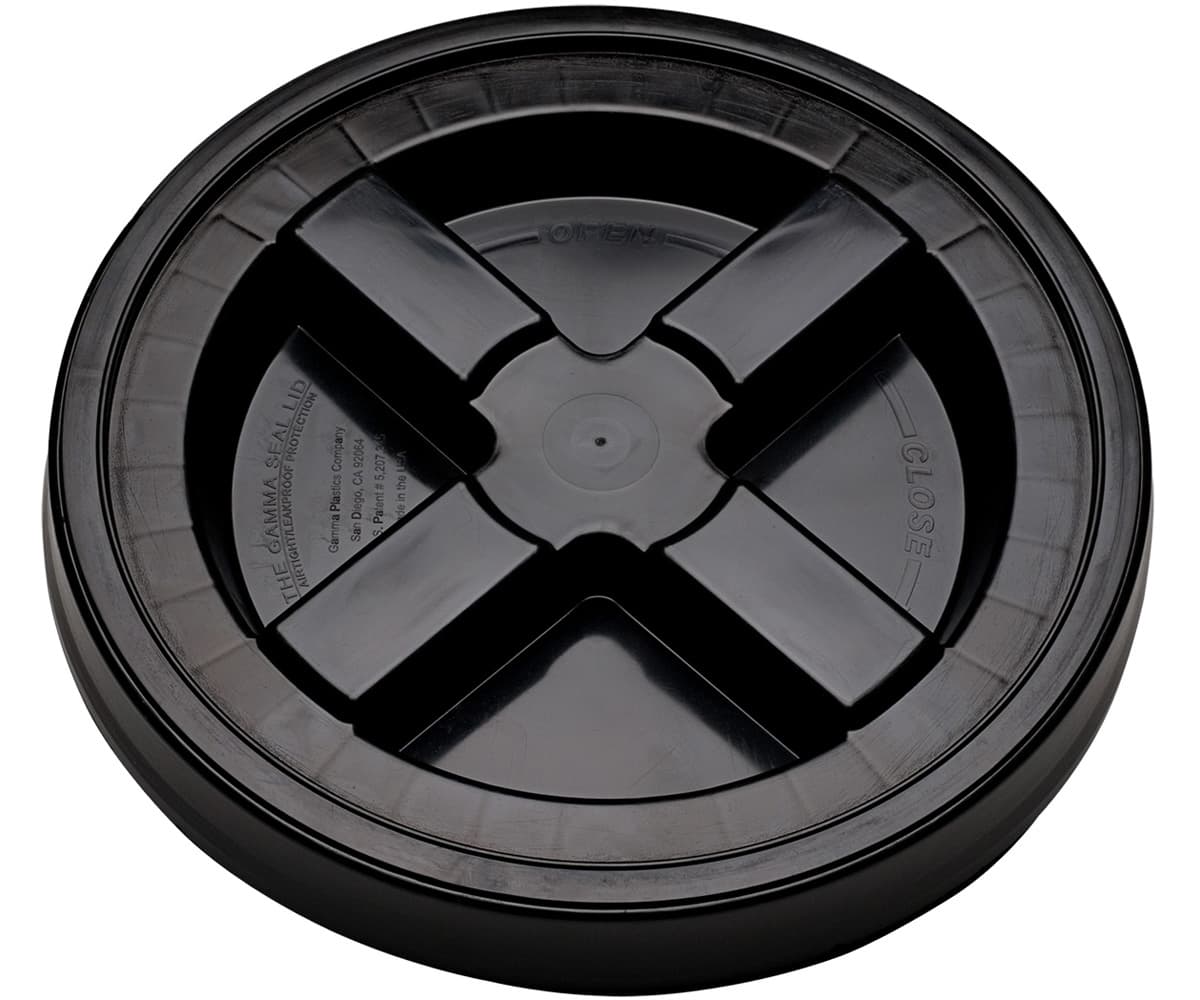 Gamma Seal Lid, Black — product photo