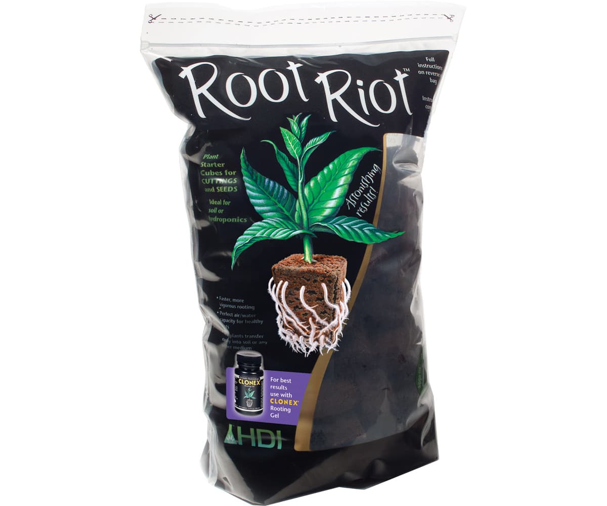 Root Riot Cubes, bag of 100 — product photo