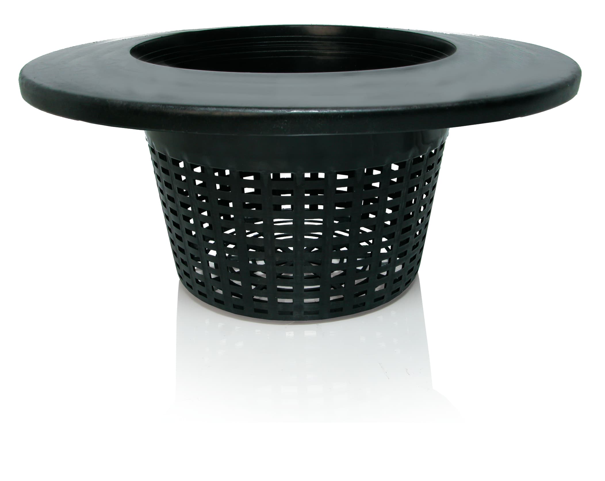 Wide Lip Bucket Basket, 8", case of 25 — product photo