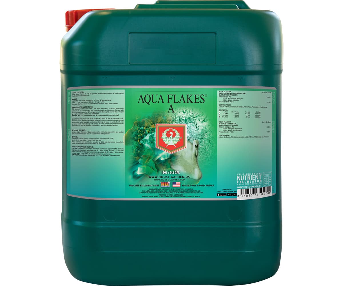 House & Garden Aqua Flakes A, 20 L — product photo