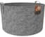 Dirt Pot Flexible Portable Planter, Grey, 65 gal, with handles — product photo