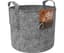 Dirt Pot Flexible Portable Planter, Grey, 7 gal, with handles — product photo